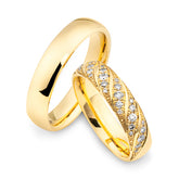 Breuning Luxury Trauringe - 48/09910 & 48/09909